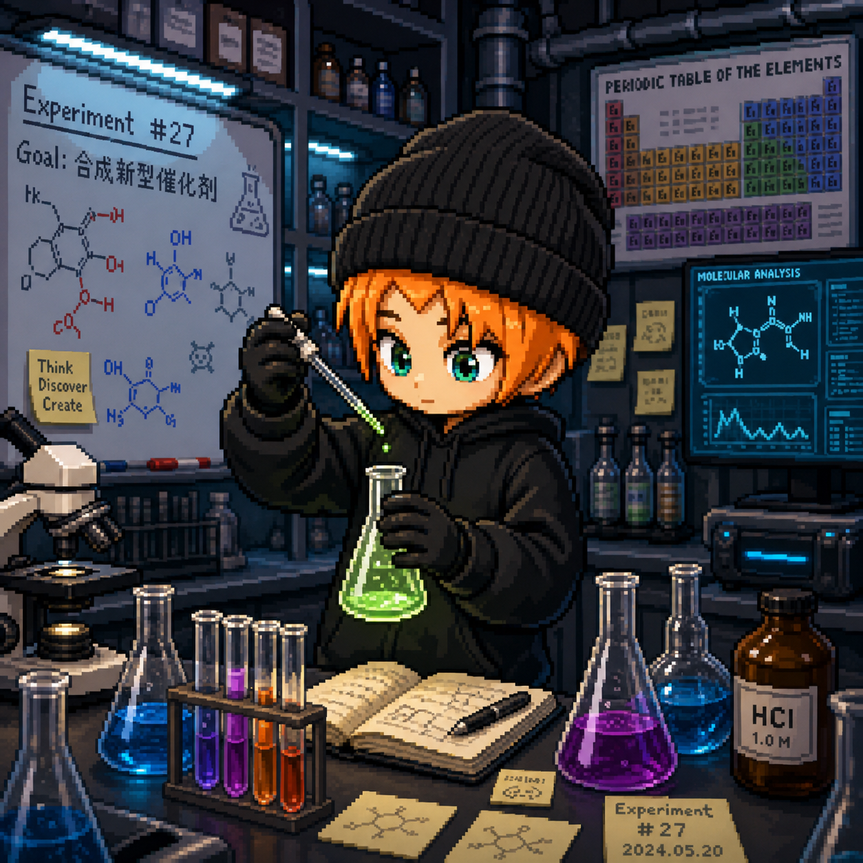 Coolkid 自畫像（像素風）